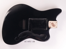 BLEM - XGP Premium Alder Offset Body Fits Strat® Tremolo Gloss Black